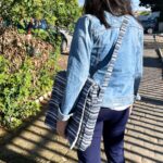 Soft Banjar Laptop Bag - Blue Strips - immagine 3