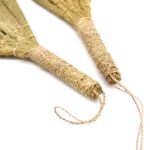 Set 4 - Pampas Fan Broom - Natural mixed sizes - immagine 6