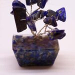 Mini Gemstone Trees On Orgonite Base - Sodalite (15 stones) - immagine 5