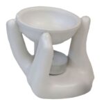 Helping Hand Oil Burner - White - immagine 4