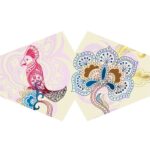 Reusable Fashion Face Covering - Mandala Parrot (Adult)