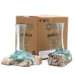 Molten Glass on Whitewash Wood - Vase - Small - immagine 4