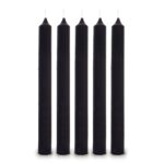Black Dinner Candle