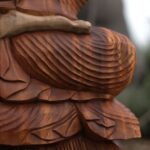 Hand Carved Buddha Statue - 60cm Two Hands - immagine 6