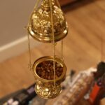 Hanging Brass Incense Burner - immagine 3