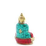 Brass Buddha Figure - Blessing - 7.5cm - immagine 5