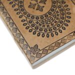 Leather Blue Mandala Notebook (18x13 cm) - immagine 5