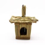 Small Square Seagrass Bird Box 18x13cm - immagine 4