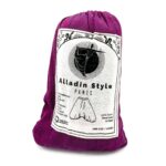 Yoga and Festival Pants - Aladdin Himalayan Print on Purple - immagine 4