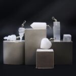 Selenite Obelix Pendent