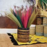 Set 4 - Pampas Broom - Natural - immagine 4