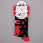 Hop Hare Bamboo Socks (36-40) - Red Dragons - immagine 4