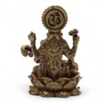 Brass Miniature Gods - Sarswati (52gms)  - 49mm - immagine 7