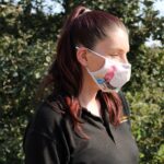 Reusable Fashion Face Covering - Mandala Parrot (Adult) - immagine 3