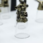 Bottom Up Shot Glasses (25ml) - Forest & Mystical Creatures - Antique Bronze - immagine 10