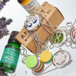 Aromatherapy Jewellery Necklace Reusable Refill Pad - 30mm - immagine 3