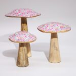 Small Mushroom -   10cm - Pretty Floral - immagine 2