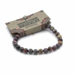 Gemstone Manifestation Bracelet - Lepard Skin - Courage - immagine 2