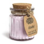 Violet Soy Pot of Fragrance Candles - immagine 5