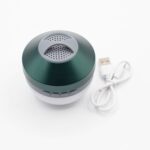 Green Camping Hanging Light and Mini Speaker - immagine 3