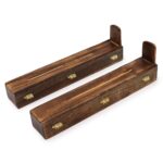 Mango Wood Incense Box - Assorted - immagine 2