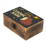 Medium Enamelled Box  - Cosmic Babe