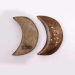 Engraved and Brass Zodiac Sign Incense Burners - Moon - immagine 9