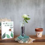 Molten Glass on Whitewash Wood - Vase - Small - immagine 6