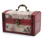 Sets of 2 Colonial Boxes - Rose Design - immagine 2