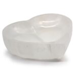 Selenite Heart Bowl - 15cm - immagine 2