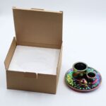 Palo Santo Stick & Smudge Holder - Mandala - Metalic Rainbow - immagine 2