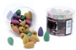 Tub of Assorted Back Flow Incense Cones (aprox 45) - immagine 3