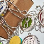 Aromatherapy Jewellery Necklace Reusable Refill Pad - 30mm - immagine 4