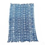 Handmade Indigo Throw - 170x120cm - Desi Stripes - immagine 4