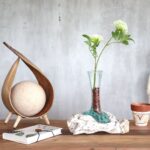 Molten Glass on Whitewash Wood - Vase - Small - immagine 7