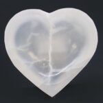 Selenite Heart Bowl - 15cm - immagine 3