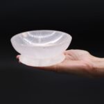 Selenite Ritual Bowl  - 15cm - immagine 4