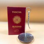 Rope Incense and Silver Plated Holder Set - Pancha Buddha - immagine 6