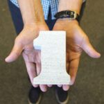 No.9 Granite Candle Holder