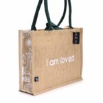 Hop Hare Jute Big Bag - I am Loved - immagine 7