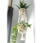 Macrame Pot Holder - Double Holder - immagine 5