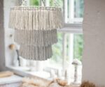Macrame Soft Chandelier - Natural - immagine 5