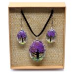 Pressed Flowers - Tree of Life set - Lavender - immagine 4