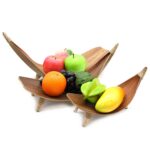 Coconut Leaf Fruit Bowl Set - Natural - immagine 4