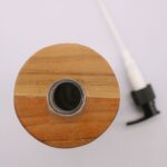 Natural Teakwood Soap Dispencer - Round - immagine 6