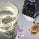 Raw Crystal Gemstone Tea Strainer - Amethyst Cluster - immagine 7