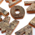 Colour Rustic Bark Letters - LOVE (4) - immagine 2