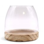 Medium Terarium on Natural Tung Wood - 15x15cm - immagine 2