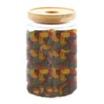 Cottage Bamboo Glass Jar - 15cm - immagine 7