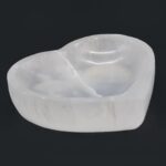 Selenite Heart Bowl - 15cm - immagine 4